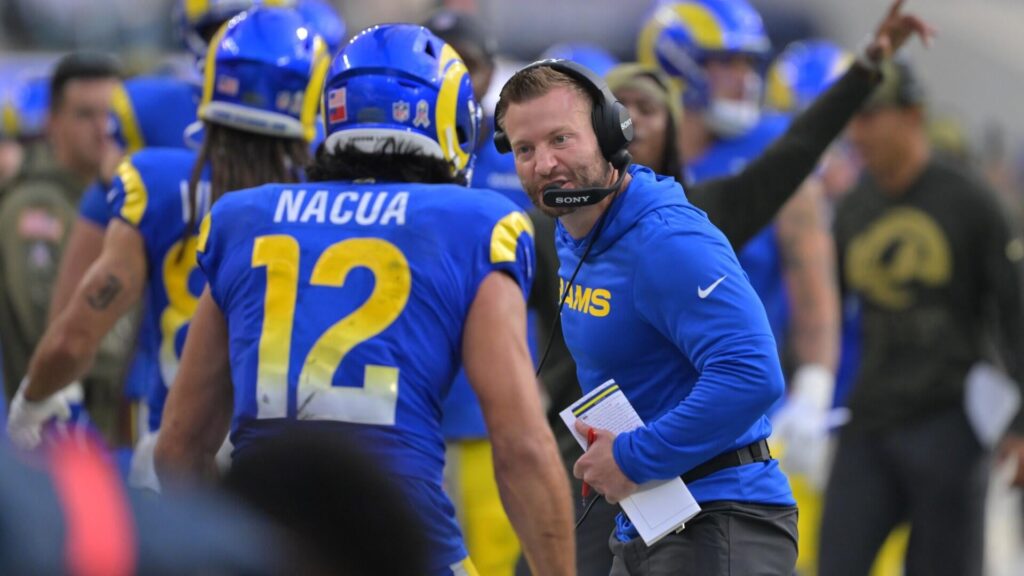 Rams coach Sean McVay backing Puka Nacua amid allegations: 'I trust this kid's heart'