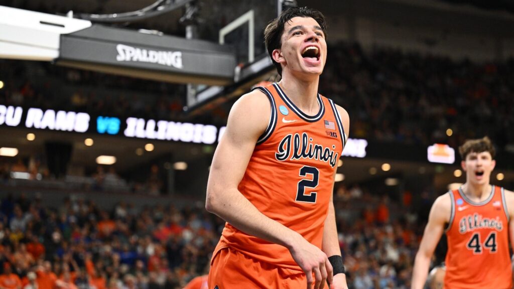 Andrej Stojaković, son of NBA legend Peja's Stojaković, is writing his own story at Illinois