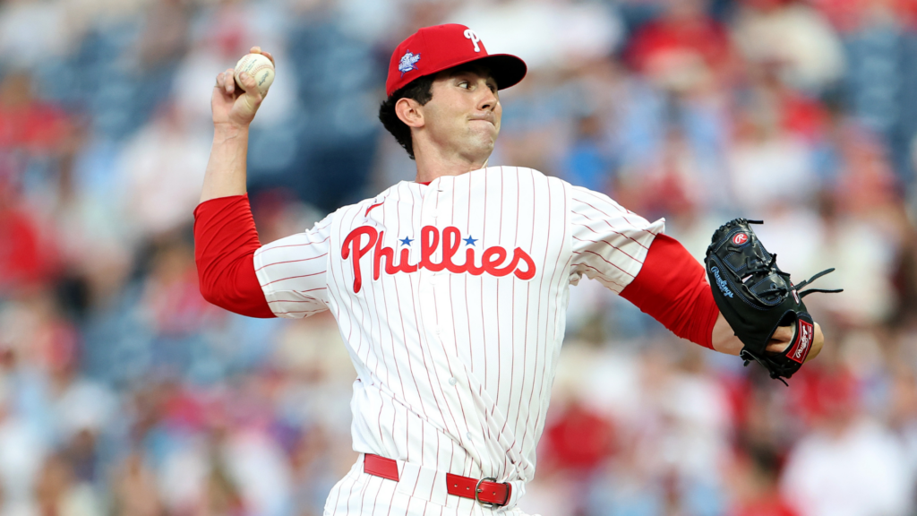 Andrew Painter, Phillies' top pitching prospect, impresses in long-awaited MLB debut