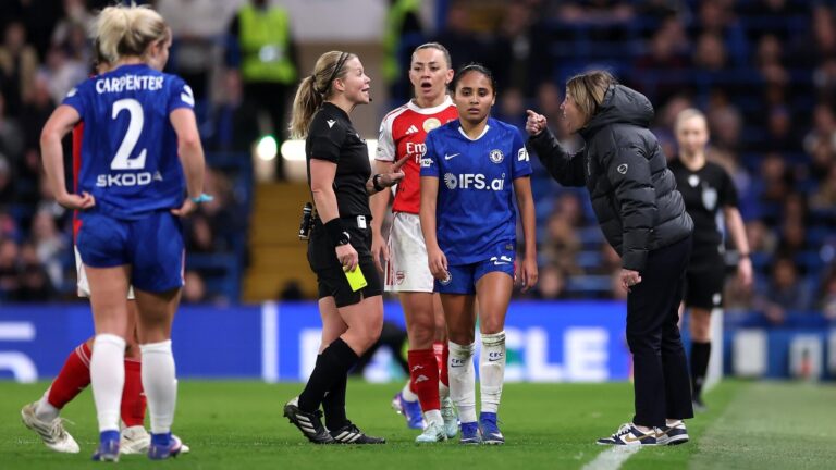 Arsenal book UWCL semifinal spot after chaotic Chelsea clash, hair-pulling incident with Alyssa Thompson
