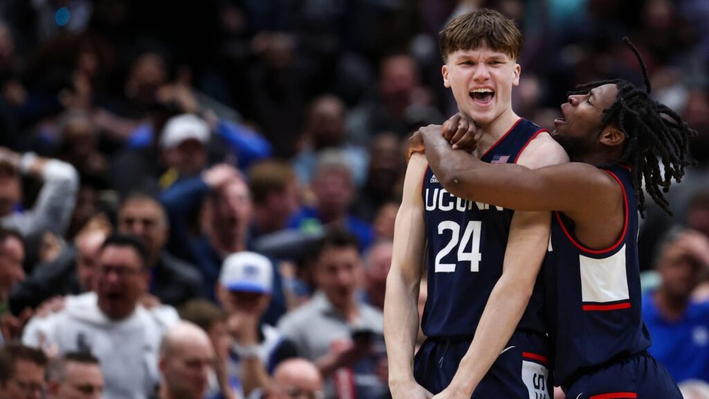 After an all-time March Madness moment vs. Duke, UConn's Braylon Mullins is back to the grind at Final Four