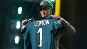 Eagles stop draft Makai Lemon: Fantasy outlook for Eagles offense, A.J. Brown's future and more