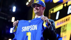 Ty Simpson, Jeremiyah Love headline NFL Draft's biggest reaches in first round
