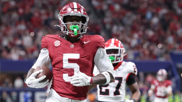 Alabama WR Germie Bernard, Louisville WR Chris Bell and the rest of 'my guys' in the 2026 NFL Draft