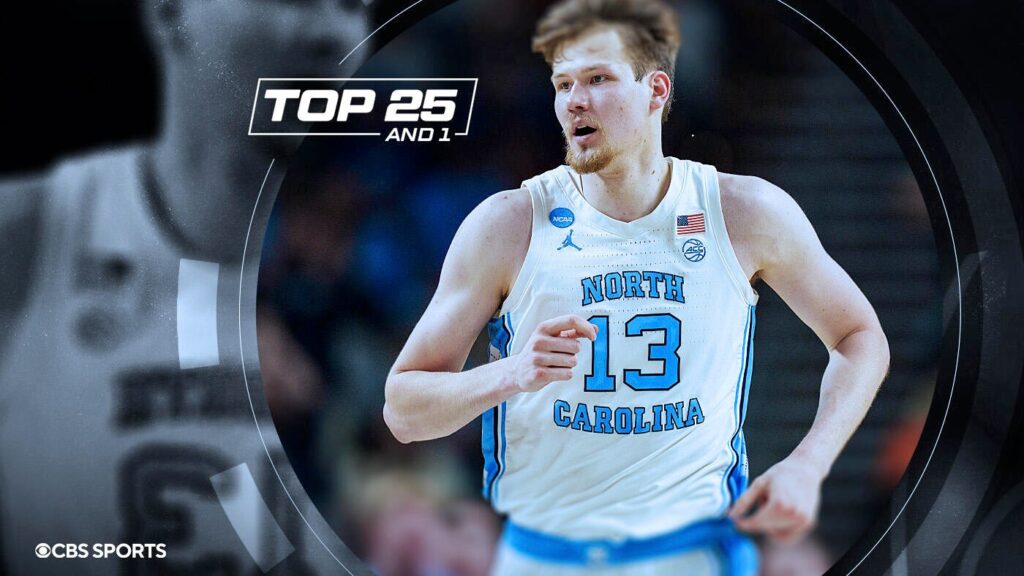 College basketball rankings: North Carolina tumbles after Henri Veesaar's NBA Draft declaration