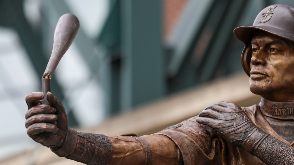LOOK: Mariners unveil, and then immediately break, Ichiro statue outside T-Mobile Park