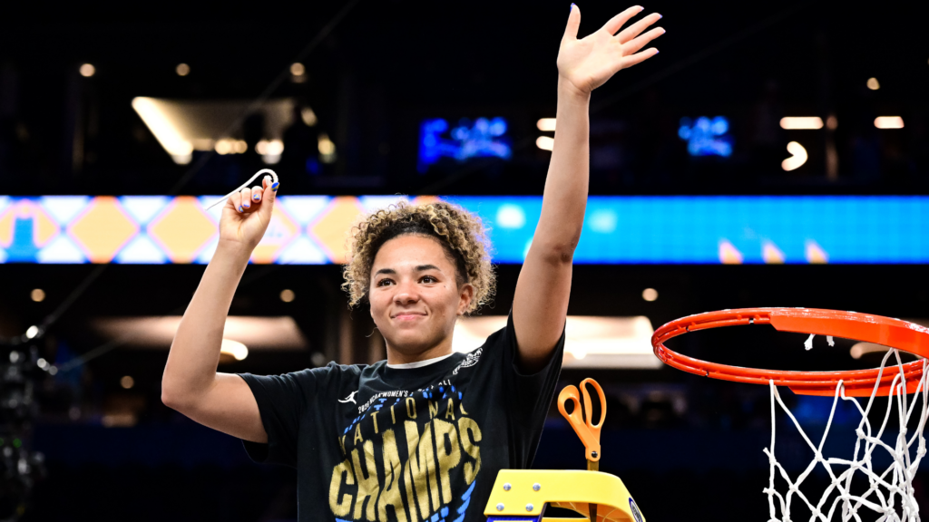 Kiki Rice 'set the standard' for national champion UCLA, and now her WNBA Draft moment has arrived