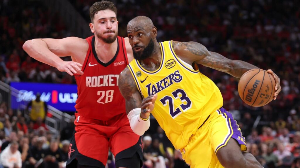 NBA player prop picks, odds, free best bets: Model backing LeBron James in 2026 NBA Playoffs on April 26