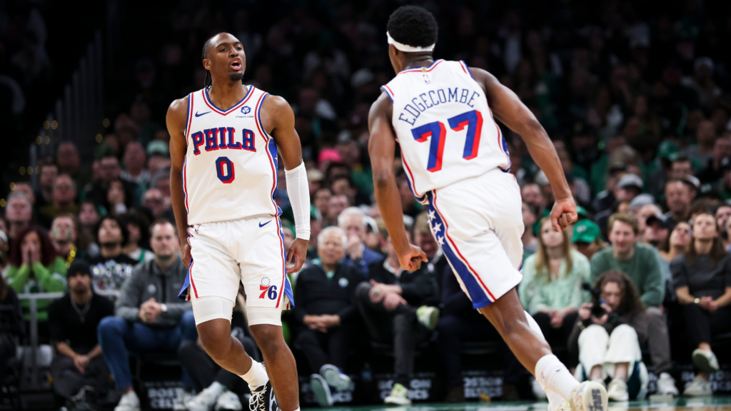 NBA playoff winners and losers: VJ Edgecombe keys 76ers' upset over Celtics, Spurs stunned after Wemby injury