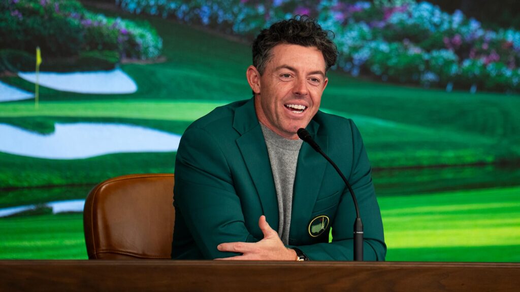Grand slam once his 'destination,' defending Masters champion Rory McIlroy returns hungry for much more