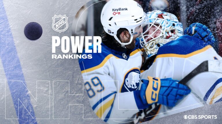 NHL Power Rankings: Sabres far exceed preseason expectations, Panthers bottom out after consecutive Cup titles