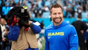 And the Oscar goes to ... Sean McVay: How the Rams head coach masked his feelings after the Ty Simpson pick