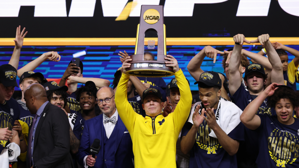 Michigan beats UConn for men's NCAA title; who wins the Masters; UNC hires Michael Malone
