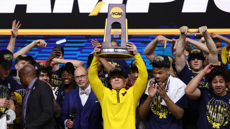 Michigan beats UConn for men's NCAA title; who wins the Masters; UNC hires Michael Malone