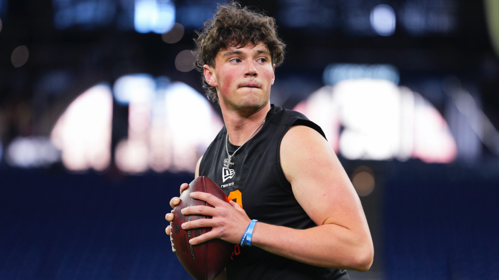 Steelers reworking rookie QB Drew Allar's mechanics, erasing Penn State habits in NFL rookie reboot