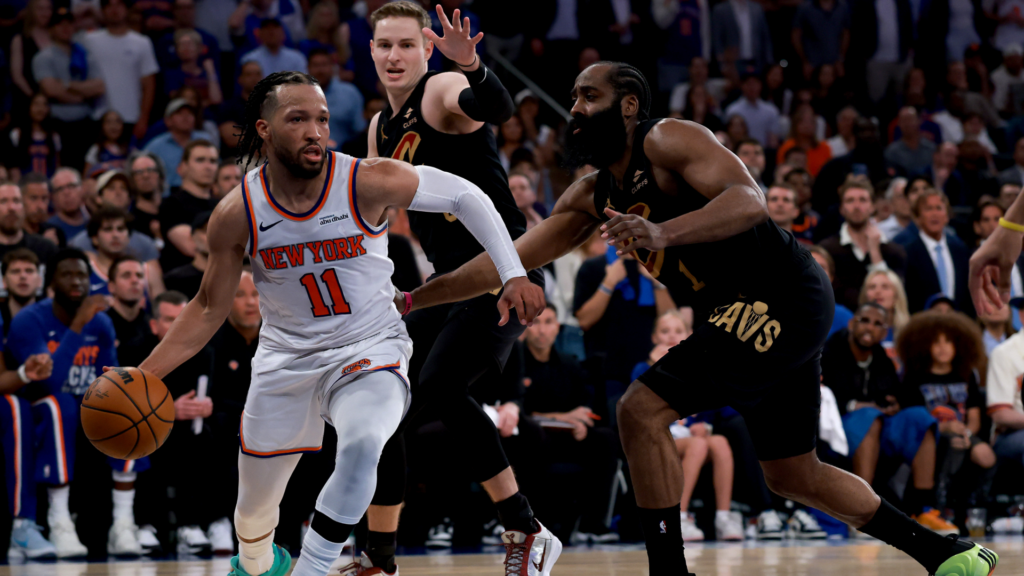 Knicks pull off epic Game 1 comeback over Cavaliers as Jalen Brunson turns James Harden into a red carpet