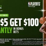 Use DraftKings promo code for $100 in bonus bets by targeting Knicks-Cavaliers, Dodgers-Padres on Tuesday