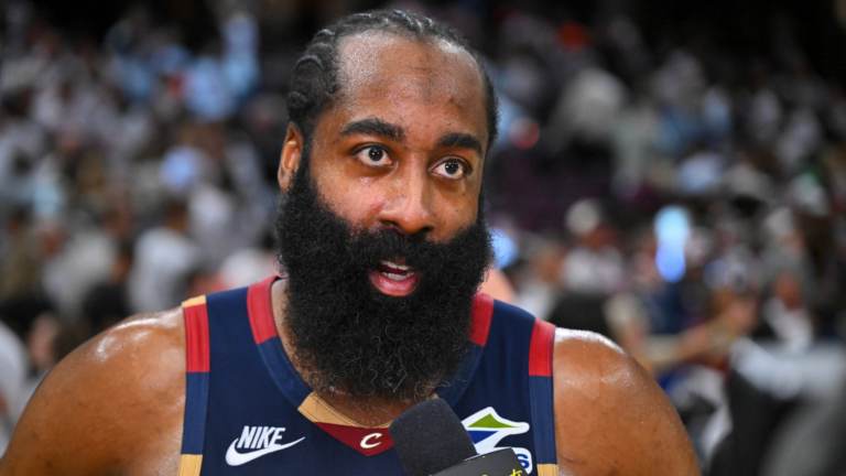 James Harden, Donovan Mitchell propel Cavs to Game 3 win over Pistons despite extreme possession disparity