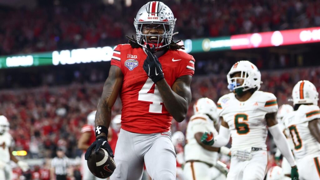 Mike Renner ranks the top 10 offensive prospects for the 2027 NFL Draft