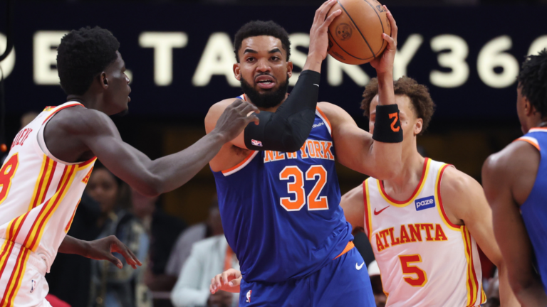 Knicks jump out to largest halftime lead in NBA playoff history in Game 6 drubbing vs. Hawks