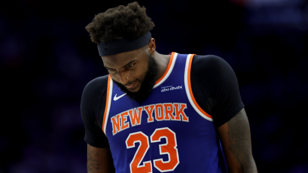 Knicks' Mitchell Robinson reportedly suffers broken finger, a potential major blow entering NBA Finals