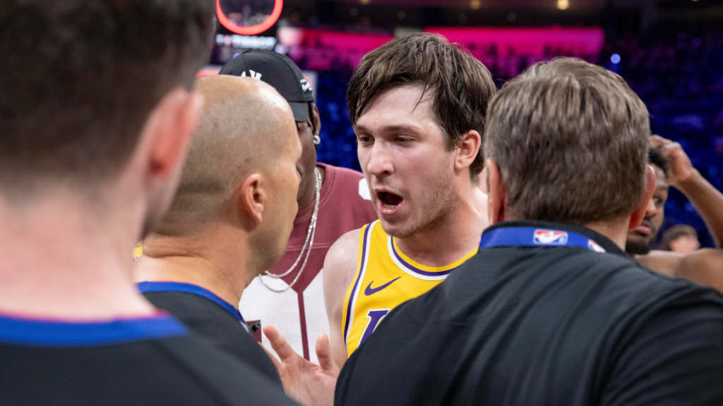 Lakers confront officials after Game 2 loss; JJ Redick says LeBron James gets 'worst whistle of any star'