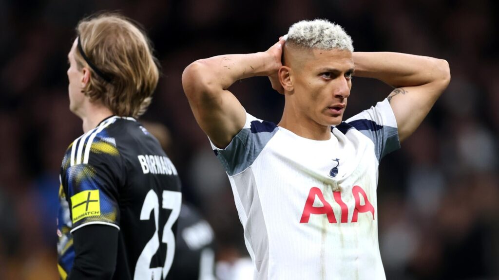 Tottenham drop points in relegation battle after tense draw with Leeds: Spurs' survival still uncertain