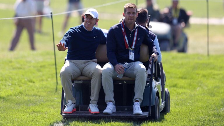 Rory McIlroy ends 2026 PGA Championship practice round after three holes on Tuesday due to blister on toe