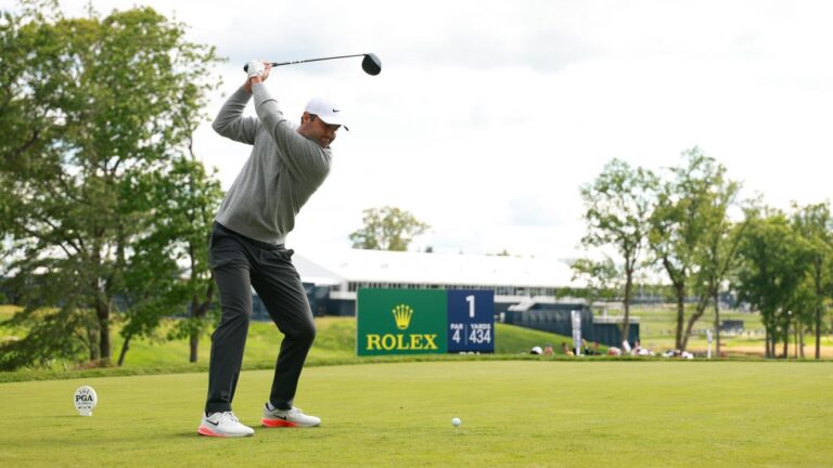 2026 PGA Championship tee times, pairings: Complete schedule, groupings for Round 2 on Friday at Aronimink