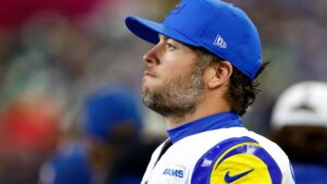Matthew Stafford breaks silence on Rams' shocking decision to draft QB Ty Simpson with first round pick