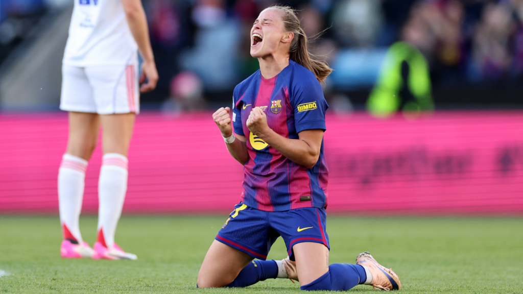 Barcelona defeat OL Lyonnes to capture Women's Champions League title with second-half surge