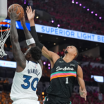Timberwolves coach Chris Finch: ‘At least four’ of Victor Wembanyama’s 12 blocks were goaltending