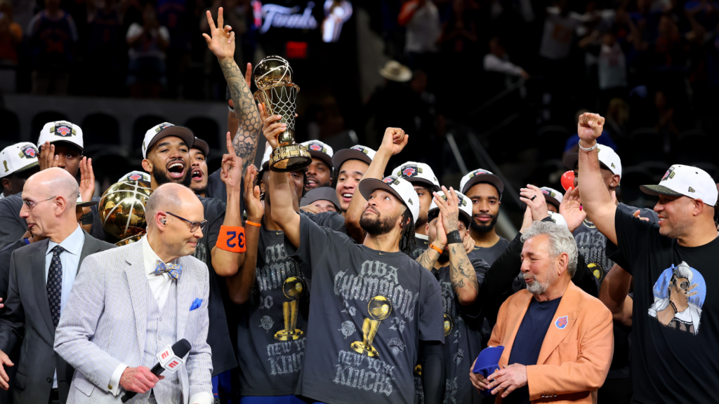 Knicks' Jalen Brunson named NBA Finals MVP after 45-point masterpiece in Game 5 win over Spurs