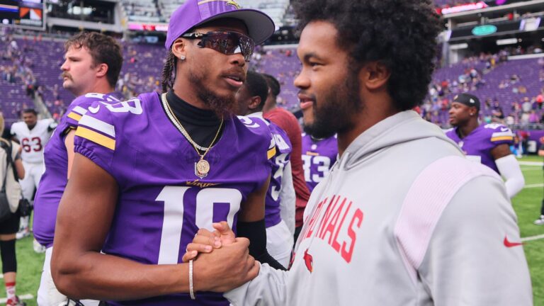 How long will Justin Jefferson stay in Minnesota? Kyler Murray, J.J. McCarthy can stop the clock from ticking
