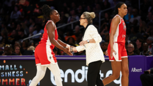 Chelsea Gray becomes Aces' all-time assists leader, breaking Becky Hammon's franchise record