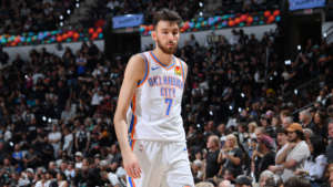 Chet Holmgren still 'one of our guys,' insists Thunder's Sam Presti after ugly Western Conference Finals loss