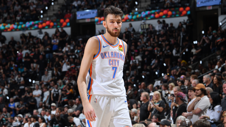 Chet Holmgren still 'one of our guys,' insists Thunder's Sam Presti after ugly Western Conference Finals loss