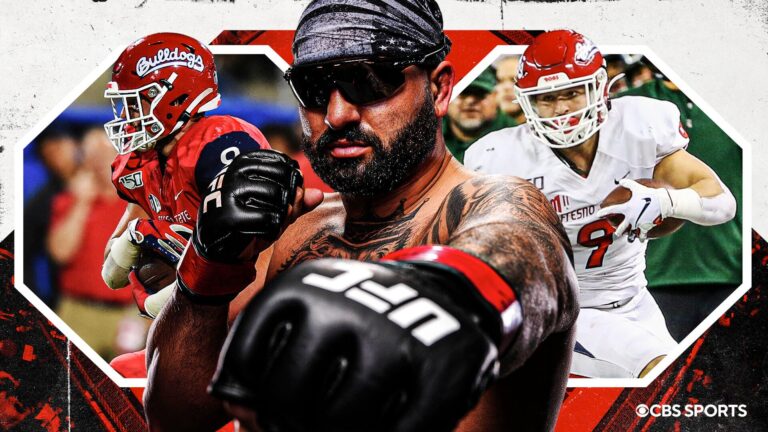Inside UFC heavyweight star Josh Hokit's time as a college football walk-on