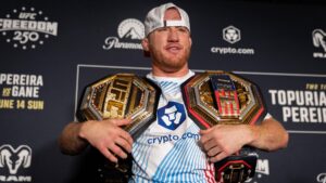 Justin Gaethje has no plans to retire after beating Ilia Topuria at UFC Freedom 250 for lightweight title