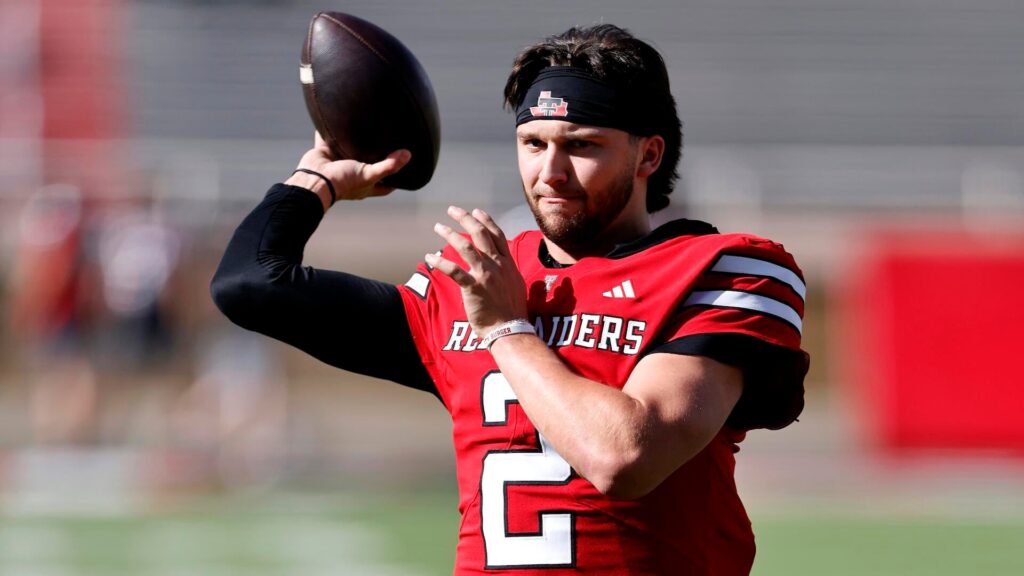 Texas Tech QB Brendan Sorsby declares for NFL supplemental draft amid NCAA legal battle