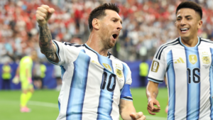 Lionel Messi breaks all-time men's World Cup goal scoring record for Argentina vs. Austria