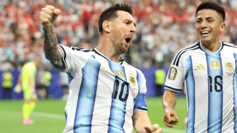 Lionel Messi breaks all-time men's World Cup goal scoring record for Argentina vs. Austria