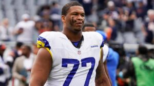 Rams' Alaric Jackson arrested on suspicion of felony domestic violence, per report