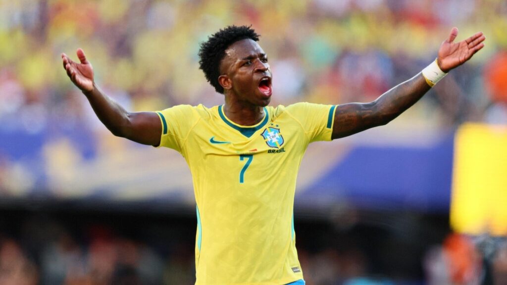Free 2026 World Cup anytime goalscorer picks, odds: Brazil's Vinicius among best bets for Monday's games