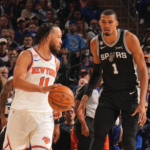 NBA admits Victor Wembanyama fouled Jalen Brunson with Game 3 shove, flagrant review still ongoing