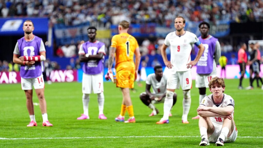 England's loss to Argentina a 'similar story' as missed opportunity sees World Cup dream evaporate