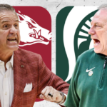 Arkansas and Michigan State to clash on Thanksgiving Day in Detroit on CBS