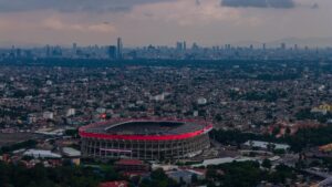 What makes Mexico vs. England venue Estadio Azteca a fortress for El Tri and a house of horrors for others?