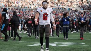 Baker Mayfield details injury-riddled 2025: Buccaneers QB had knee, bicep, AC joint ailments