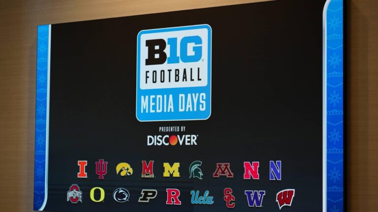 2026 Big Ten Media Days schedule, where to watch: When coaches, players take stage during three-day event